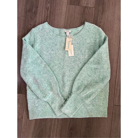 Sundance Shenandoah Sweater in Seafoam - Picture 2 of 8